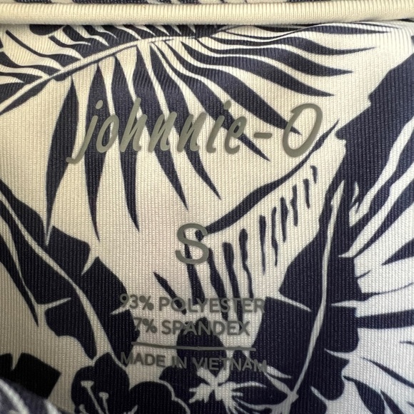 johnnie-O Hawaiian Print Performance Polo - Picture 8 of 8